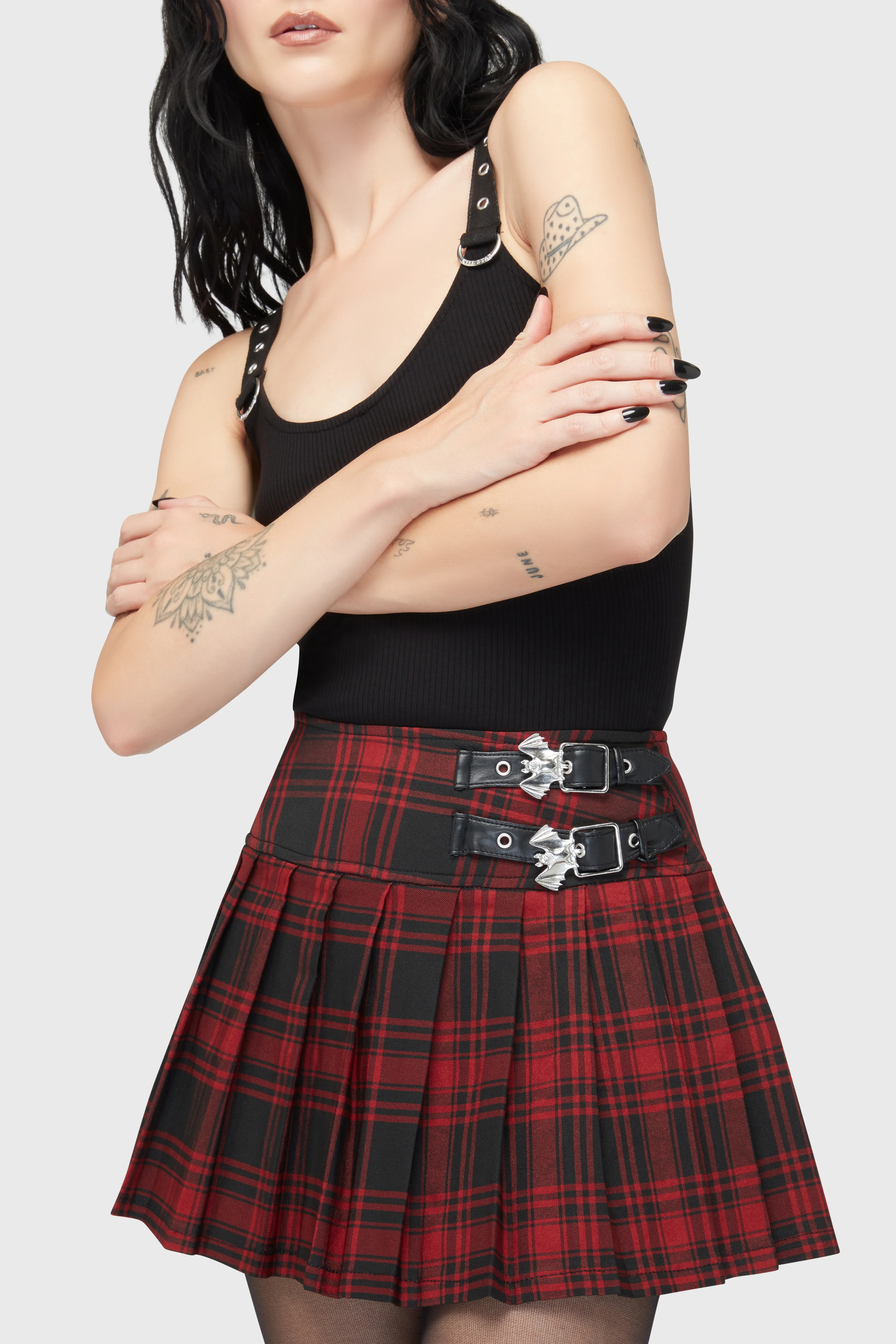 Bat Girl Skirt [TARTAN] - Image 3