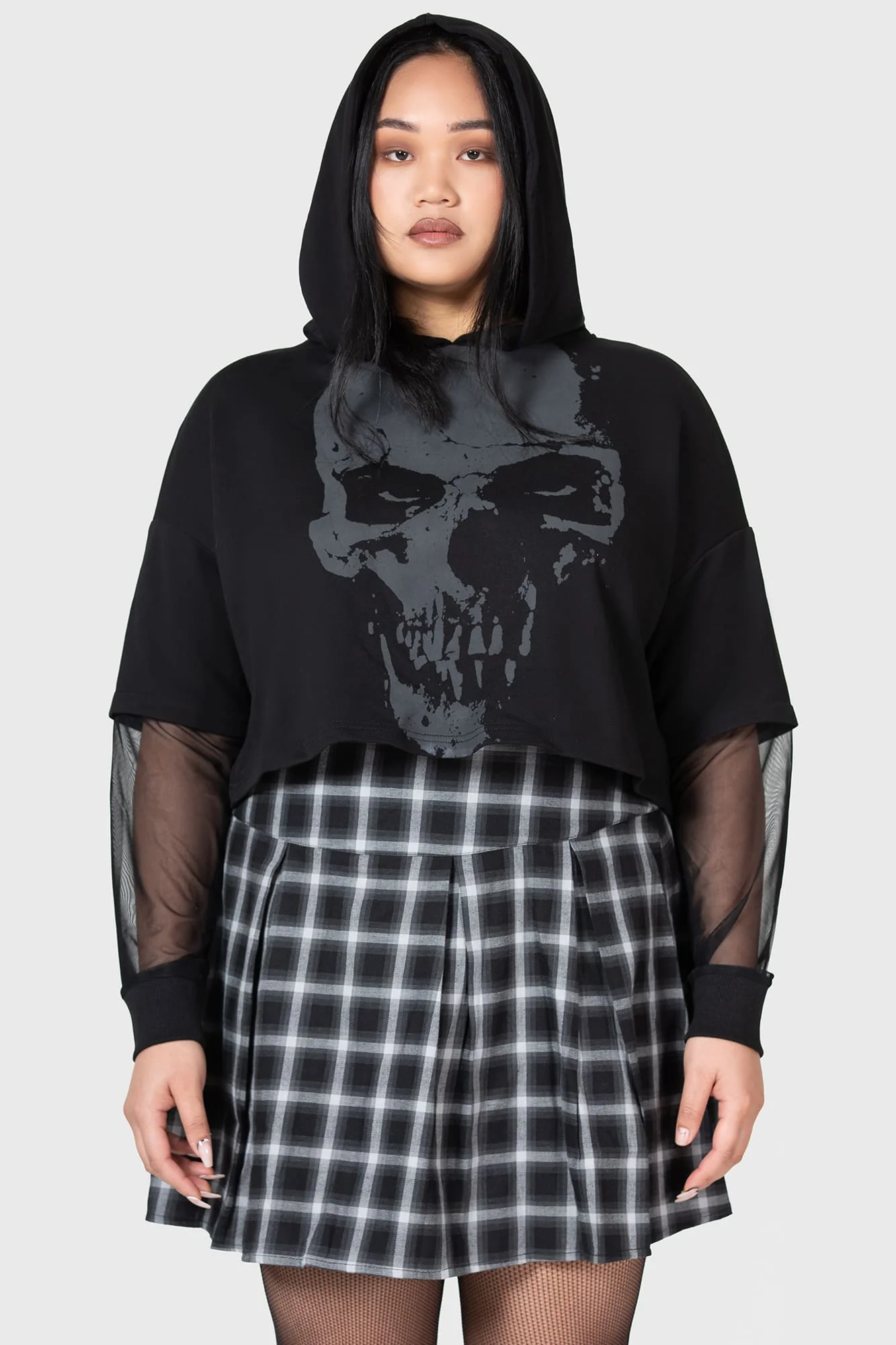 Chilled Bone Crop Hoodie - Image 6