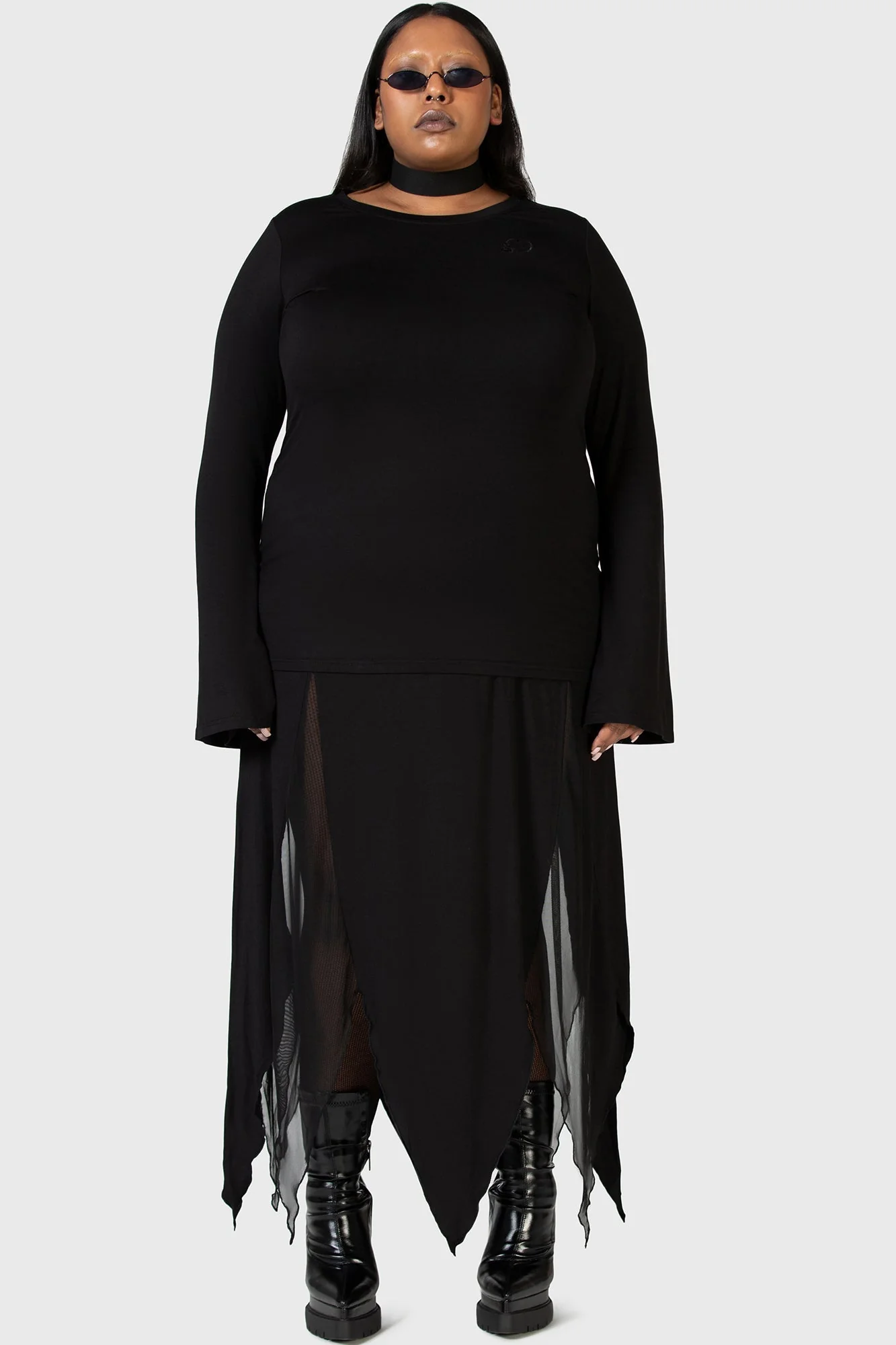Echoed Darkness Tunic Top - Image 5