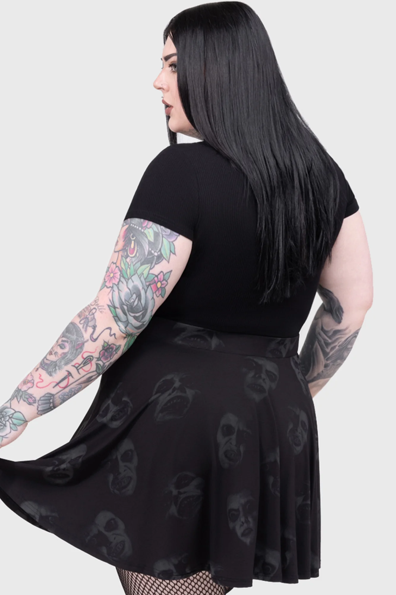 Excellent Day For An Exorcism Skater Skirt - Image 9