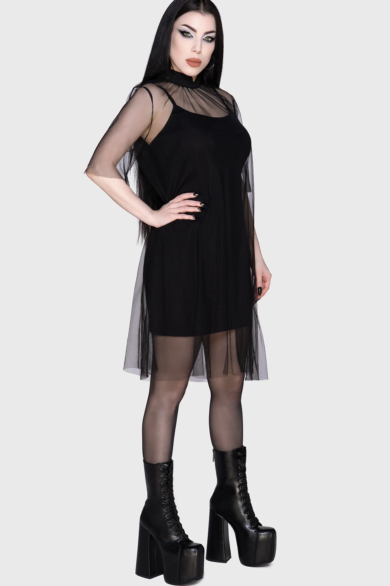 Ravaged Spirit Mini Dress - Image 3